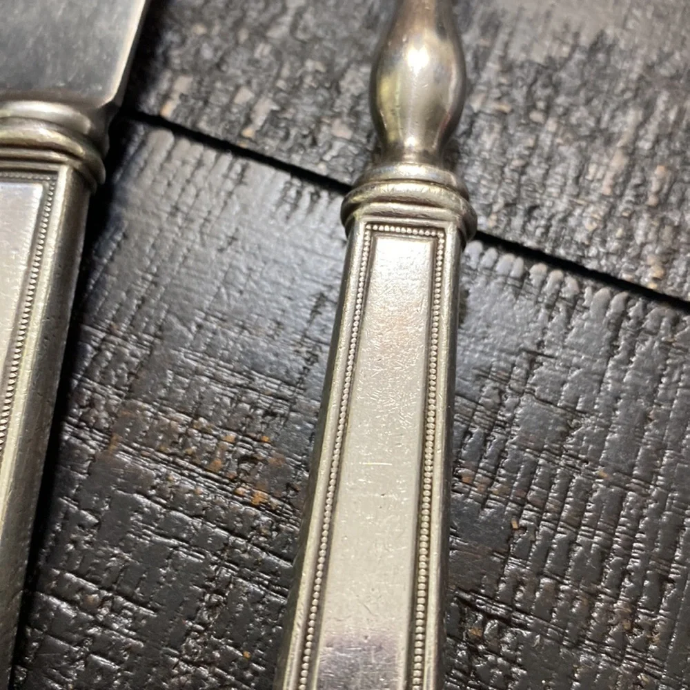 Rogers Bros. “D” Monogram Anniversary Silver Plate Carving Set!